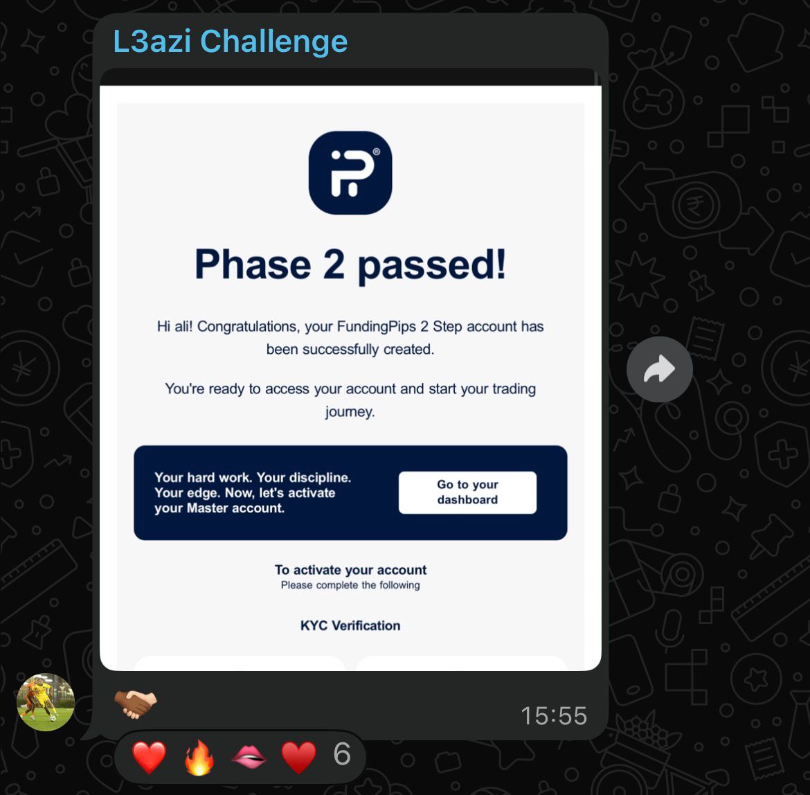 L3azi — FundingPips Phase 2 Passed ✅