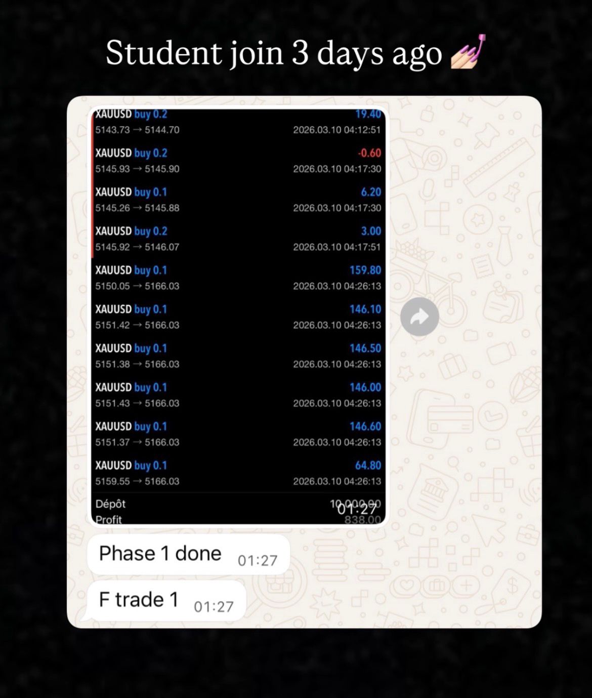 Student 3 Days — Phase 1 Done ✅